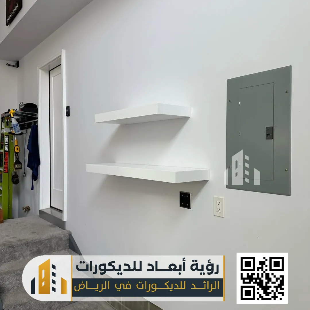 رفوف خشب في الرياض 0550331604 أرفف خشب ديكور بالرياض 34 افكار جديدة لرفوف الحوائط بالرياض حي لبن