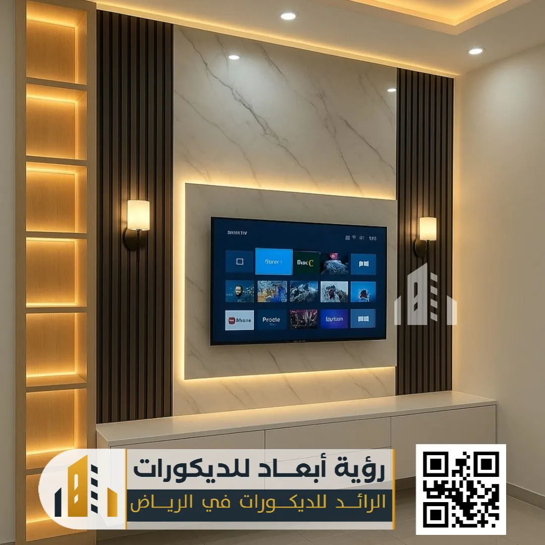 تفصيل طاولات تلفزيون الرياض