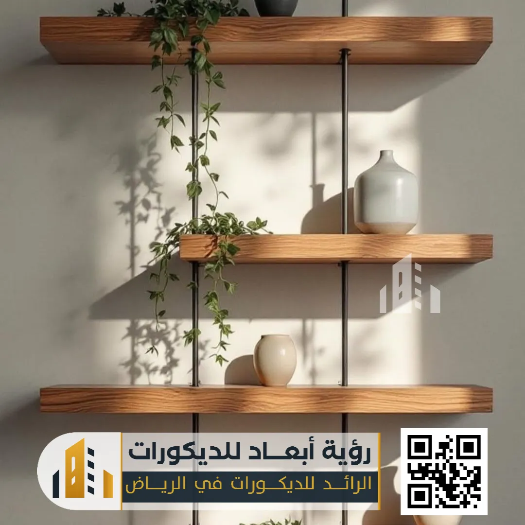 رفوف خشب في الرياض 0550331604 أرفف خشب ديكور بالرياض 26 ديكورات رفوف حائط في الرياض حي الياسمين