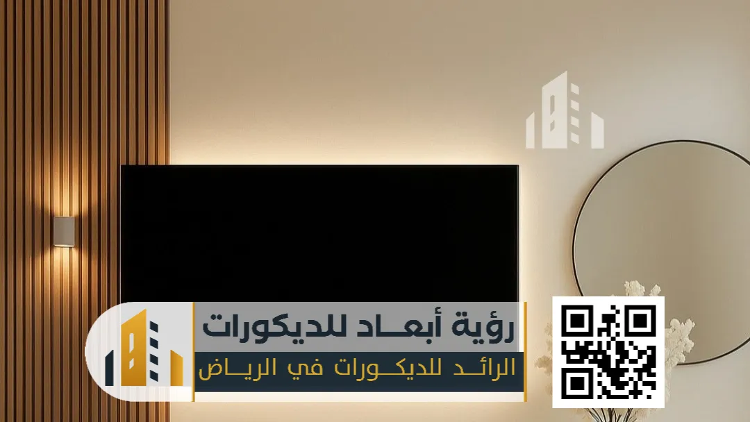 نجار تركيب ارفف ديكور للتلفزيون بالرياض